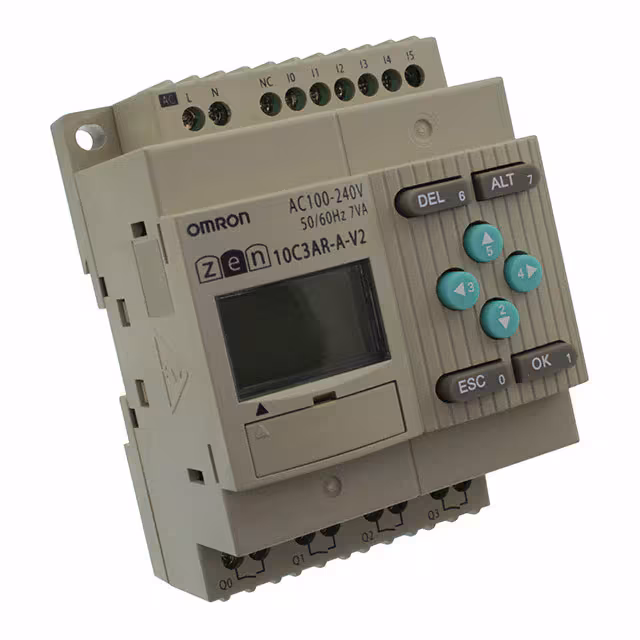 ZEN-10C3AR-A-V2 Omron Automation and Safety  Controllers - Programmable (PLC PAC)